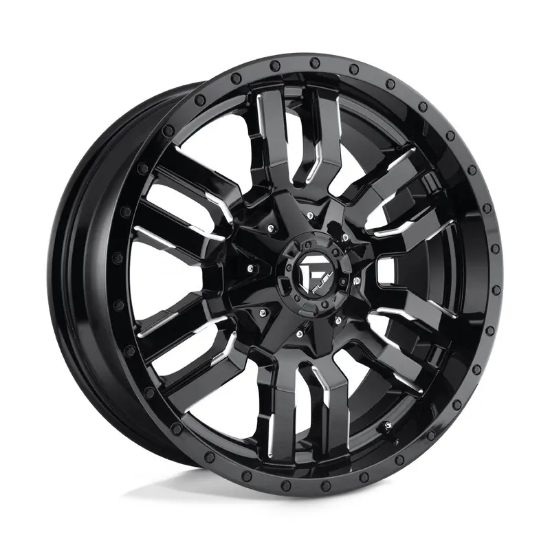 Fuel Off Road フューエルオフロード ホイール D595 Sledge | Gloss Black Milled 1