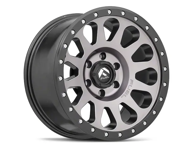 Fuel Off Road フューエルオフロード ホイール D601 Vector | Matte Gun Metal Black Bead Ring 1