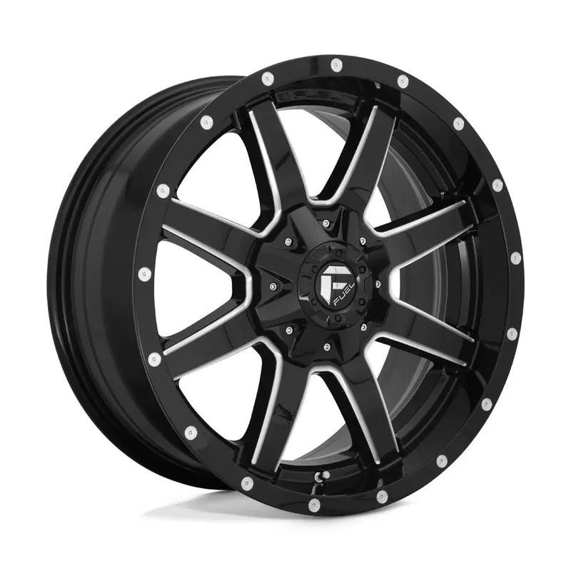Fuel Off Road フューエルオフロード ホイール D610 Maverick | Gloss Black Milled 1