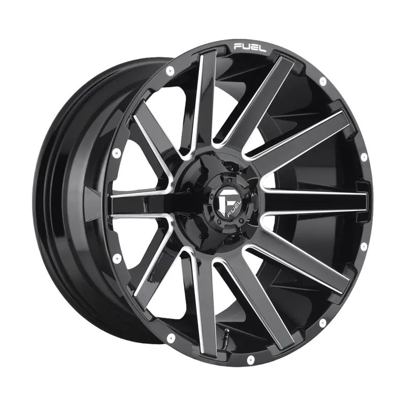 Fuel Off Road フューエルオフロード ホイール D615 Contra | Gloss Black Milled 1