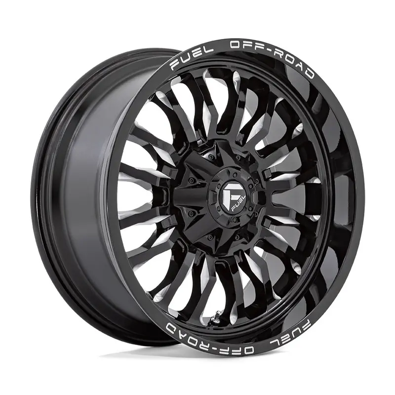 Fuel Off Road フューエルオフロード ホイール D795 Arc | Gloss Black Milled 1