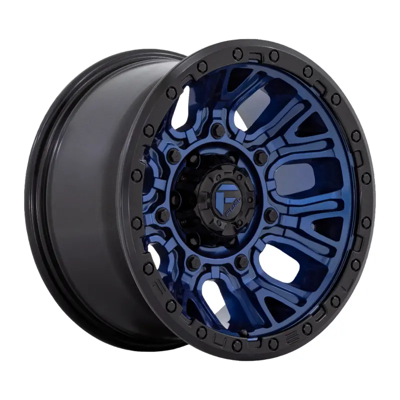 Fuel Off Road フューエルオフロード ホイール D827 Traction | Dark Blue W/ Black Ring 1