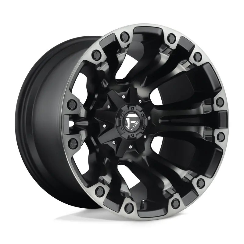 Fuel Off Road フューエルオフロード ホイール D851 Vapor | Matte Black Gray Tint 1