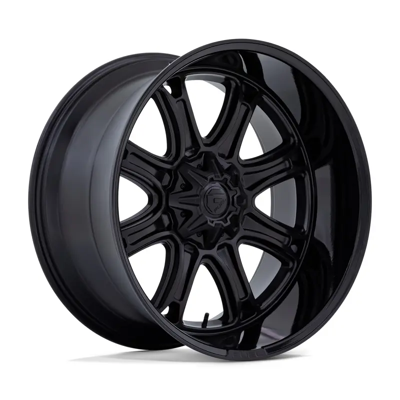 Fuel Off Road フューエルオフロード ホイール Darkstar | Matte Black W/ Gloss Black Lip 1