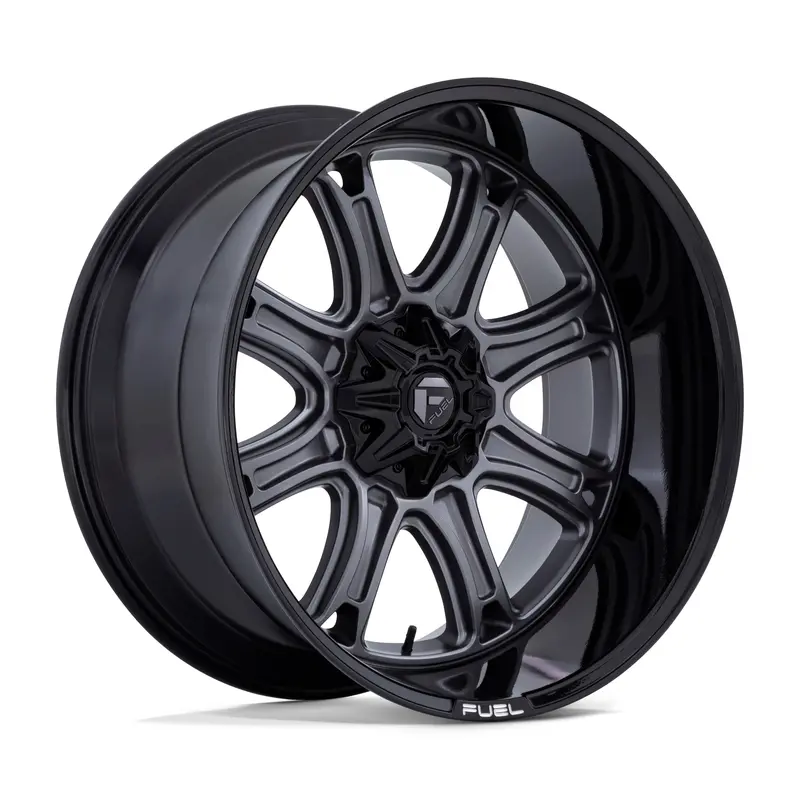 Fuel Off Road フューエルオフロード ホイール Darkstar | Matte Gunmetal W/ Black Lip 1