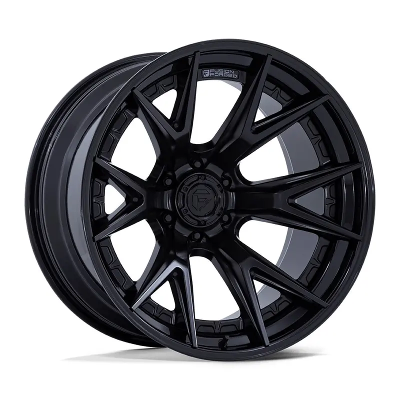 Fuel Off Road フューエルオフロード ホイール Fc402 Catalyst | Matte Black W/ Gloss Black Lip 1