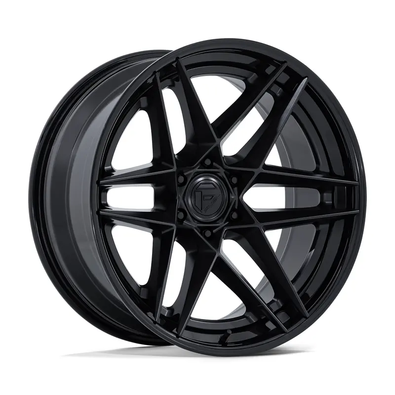 Fuel Off Road フューエルオフロード ホイール Fc408 Flight | Matte Black W/ Gloss Black Lip 1