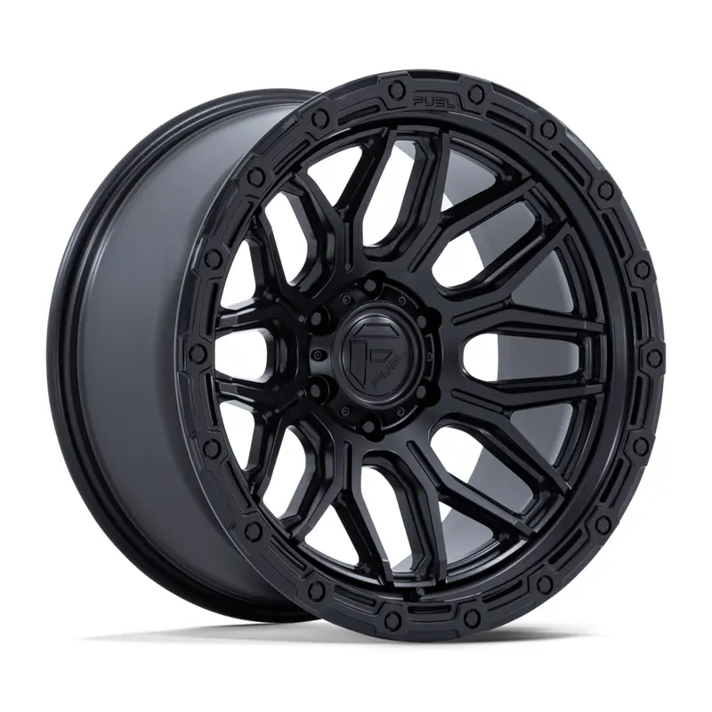 Fuel Off Road フューエルオフロード ホイール Fc881 Surge | Matte Black W/ Gloss Black Lip 1