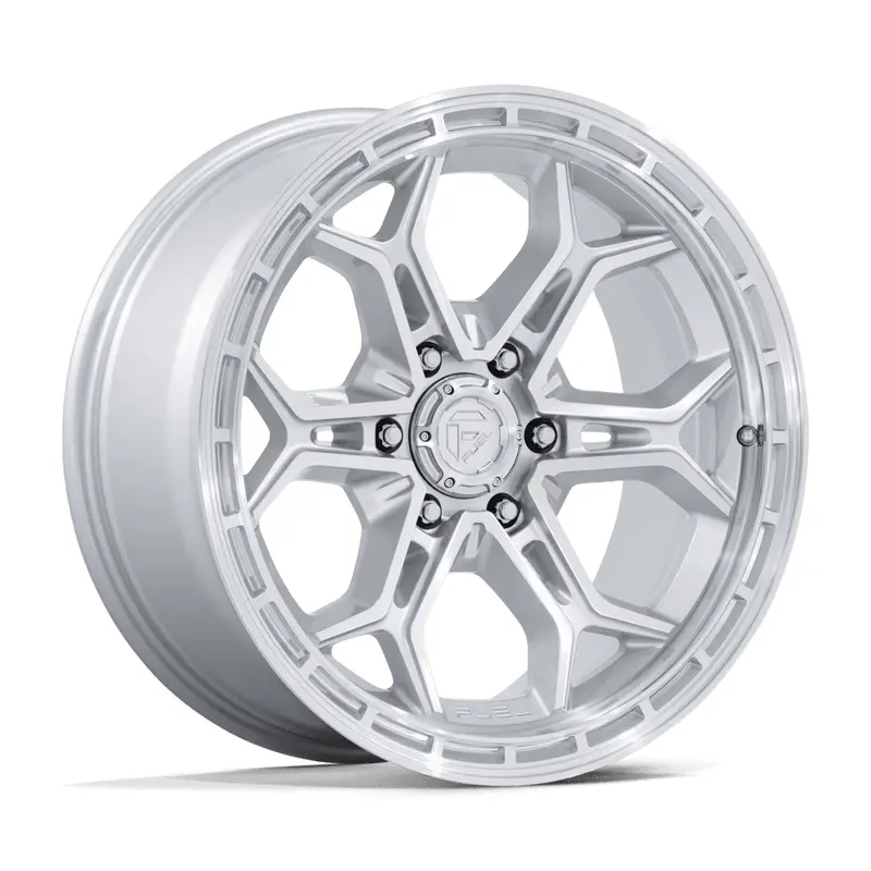 Fuel Off Road フューエルオフロード ホイール Fc896 Heathen | Gloss Silver W/ Machined Face 1