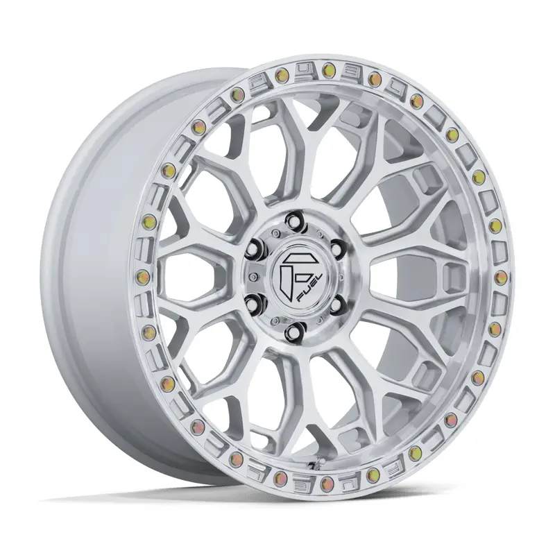 Fuel Off Road フューエルオフロード ホイール Fc901 Talon | Gloss Silver W/ Machined Face 1