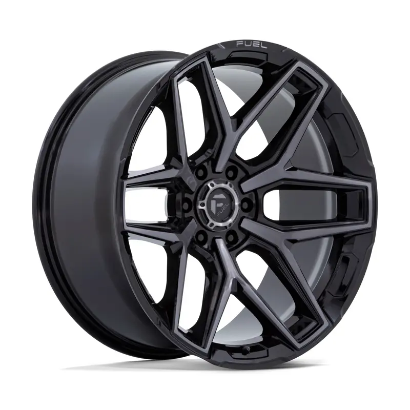 Fuel Off Road フューエルオフロード ホイール Flux | Gloss Black Brush Fc Gray Ddt 1