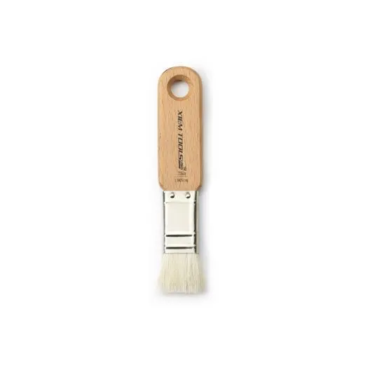 Gb075 Xiem Tools Short Cut Glaze Brush .75" High Quality Goat Hair 1