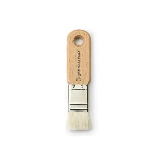 Gb1 Xiem Tools Short Cut Glaze Brush 1" High Quality Goat Hair 1
