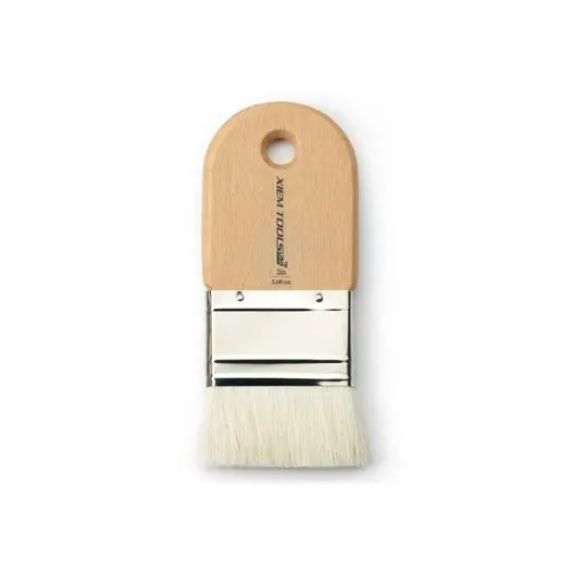 Gb2 Xiem Tools Short Cut Glaze Brush 2" High Quality Goat Hair 1