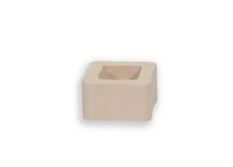 Gillespie Kiln Post Square  1.65" X 1" 1