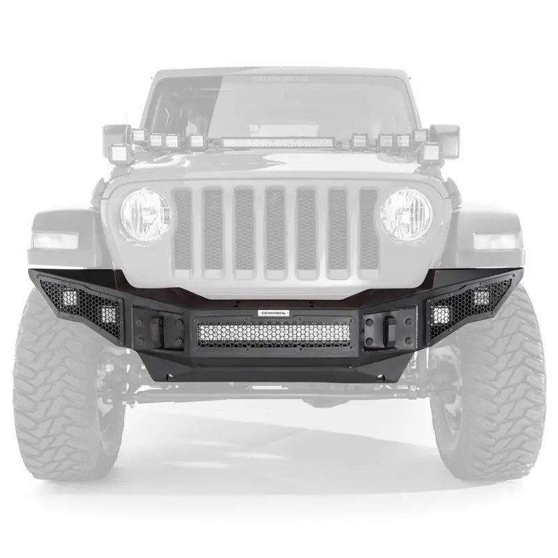 Go Rhino Rockline Full Width Bumper ゴーライノ ロックライン フロント フルサイズバンパー (Jl/Jt共通) 1