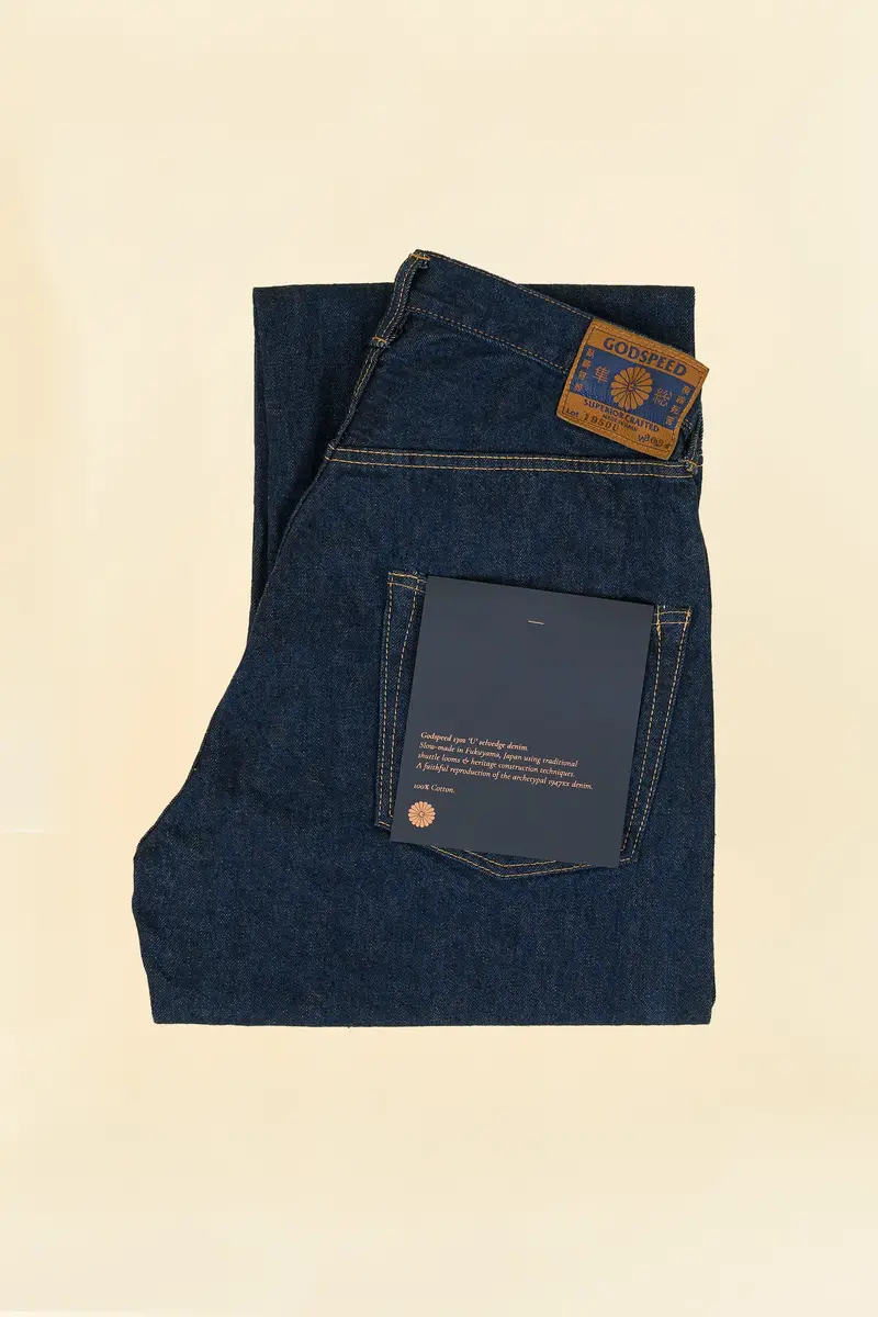 Godspeed 1950U - 13Oz Wide Straight Selvedge Denim 1