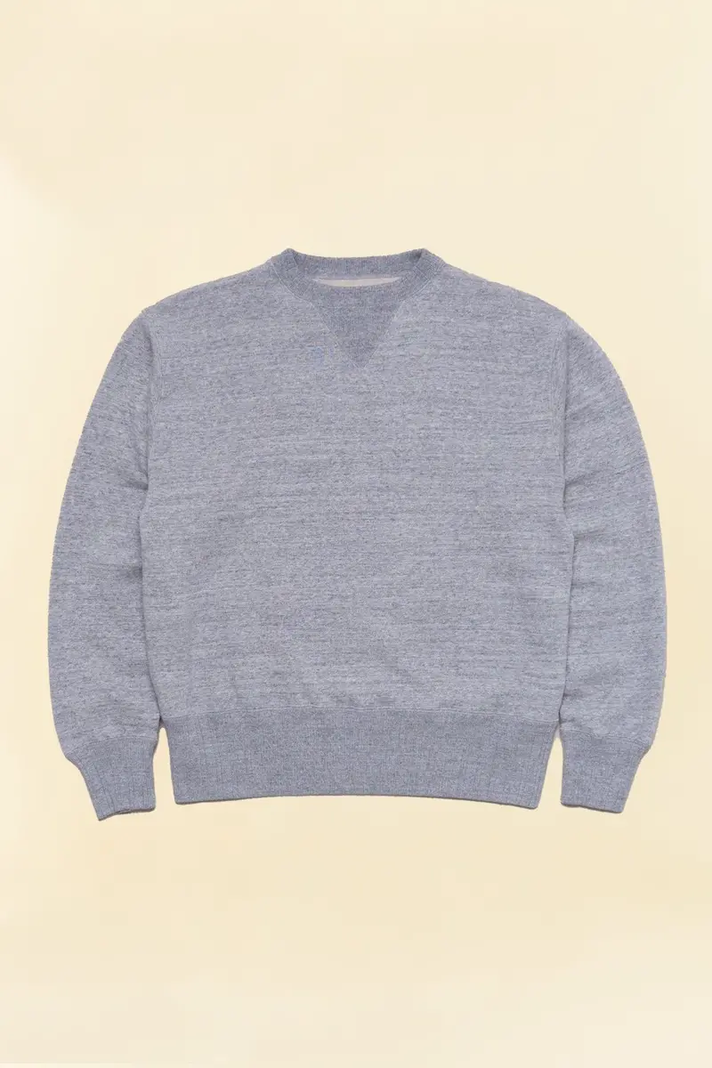 Godspeed Tsuriami Loopwheel Cotton Sweatshirt - Grey 1