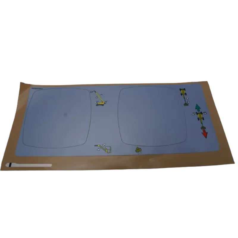Haulotte Decal - Upper Control Panel 4000097500 1