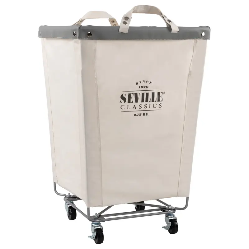Heavy-Duty Rolling Laundry Hamper 1