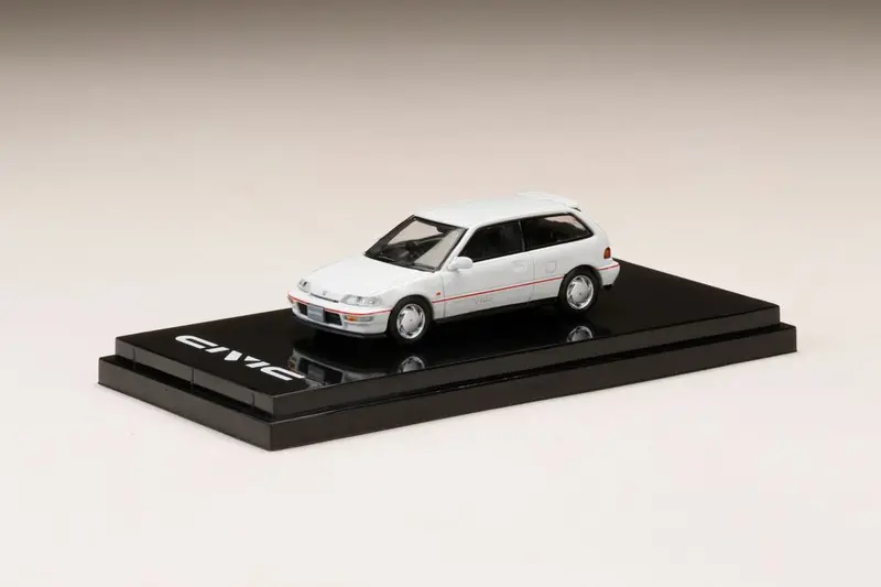 Hobby Japan 1:64 Honda Civic (Ef9) Sir Ii In White 1