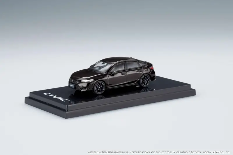 Hobby Japan 1:64 Honda Civic (Fl1) In Crystal Black Pearl 1