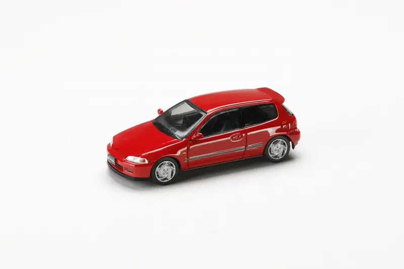 Hobby Japan 1:64 Honda Civic Sir-Ii (Eg6) In Milano Red 1