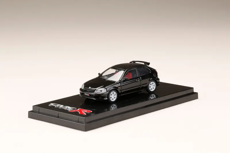 Hobby Japan 1:64 Honda Civic Type-R (Ek9) 2000 Starlight Black Pearl 1