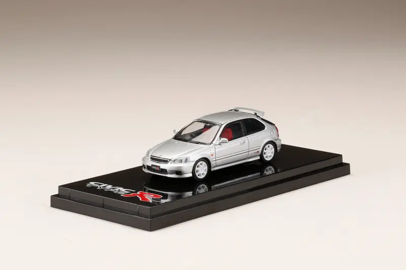 Hobby Japan 1:64 Honda Civic Type-R (Ek9) 2000 Vogue Silver Metallic 1