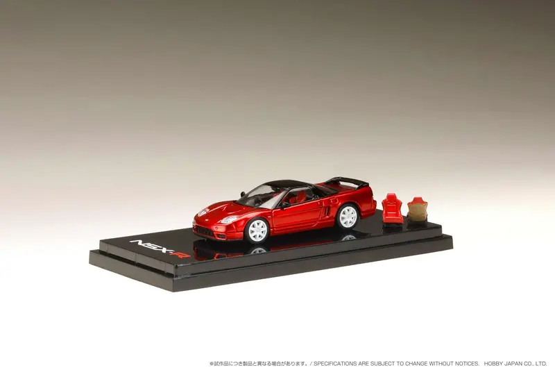 Hobby Japan 1:64 Honda Nsx-R (Na2) With Genuine Seats Display Model In Pearl Red 1