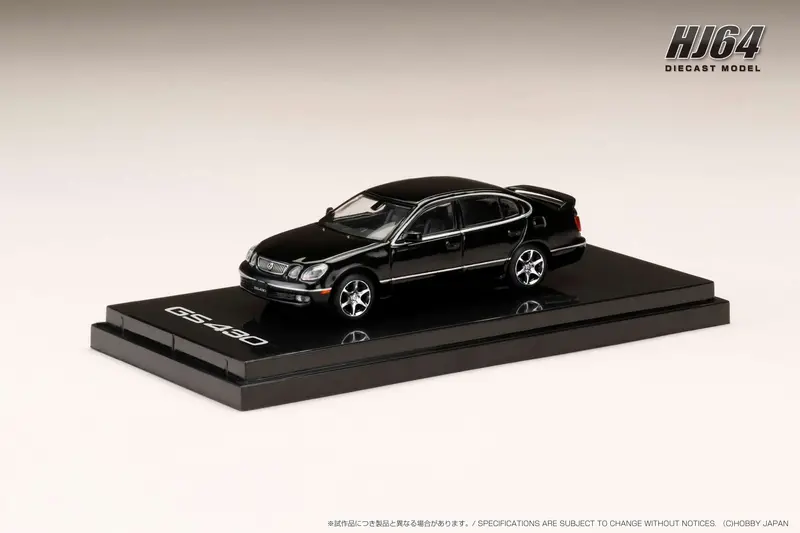 Hobby Japan 1:64 Lexus Gs430 (Us Spec Lhd) In Black 1