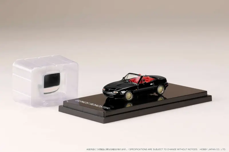 Hobby Japan 1:64 Mazda Eunos Roadster (Na6c) S-Limited In Brilliant Black 1