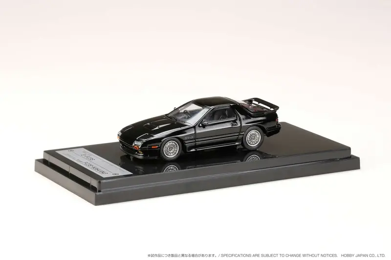 Hobby Japan 1:64 Mazda Rx-7 Fc3s Gt-X In Brilliant Black 1