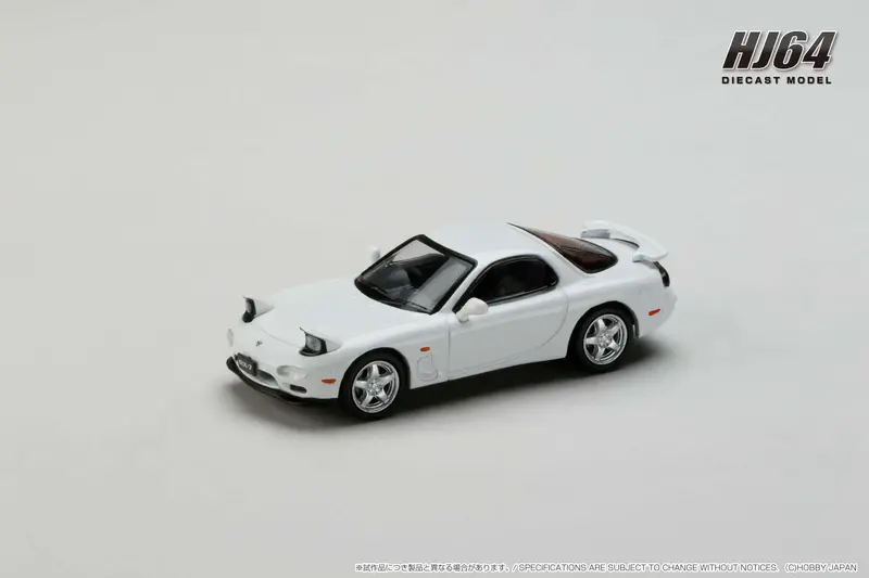 Hobby Japan 1:64 Mazda Rx-7 (Fd3s) Efini Type Rs In Pure White 1