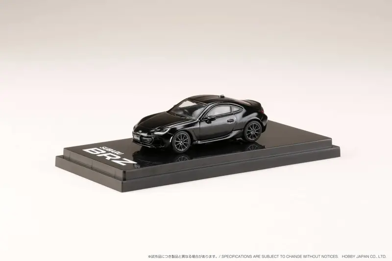 Hobby Japan 1:64 Subaru Brz (Zd) S Edition In Crystal Black Silica 1