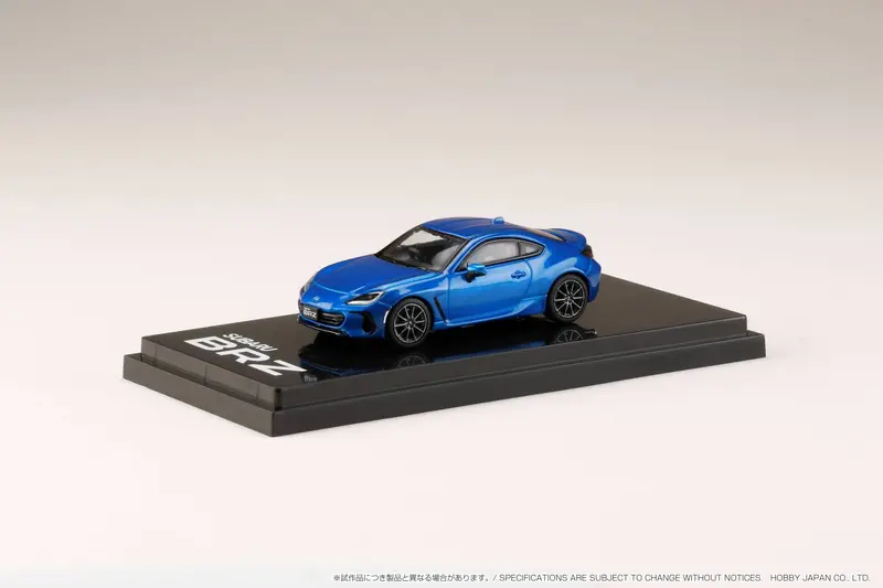 Hobby Japan 1:64 Subaru Brz (Zd) S Edition In Wr Blue Pearl 1