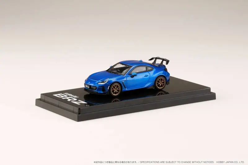 Hobby Japan 1:64 Subaru Brz (Zd) Sti Performance Edition In Wr Blue Pearl 1