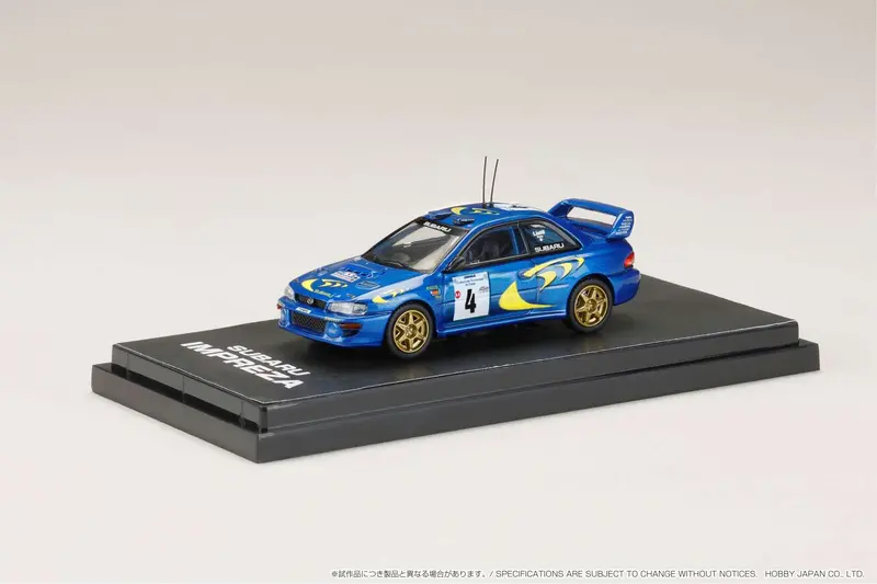 Hobby Japan 1:64 Subaru Impreza Wrc 1997 #4 (Tour De Course) 1