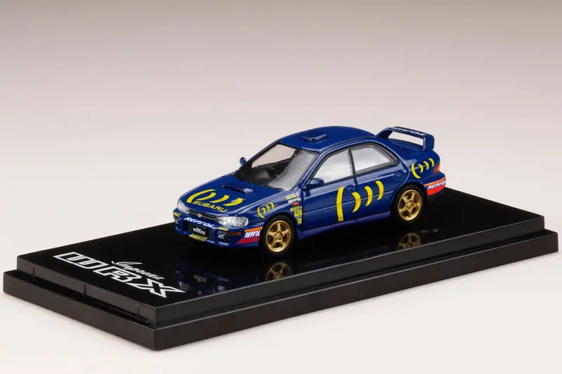 Hobby Japan 1:64 Subaru Impreza Wrx (Gc8) Sti Version ⅱ Sports Blue 1