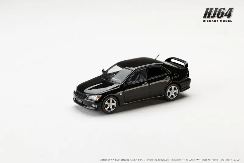 Hobby Japan 1:64 Toyota Altezza Rs200 (E10) 1998 Genuine Option Parts In Black 1