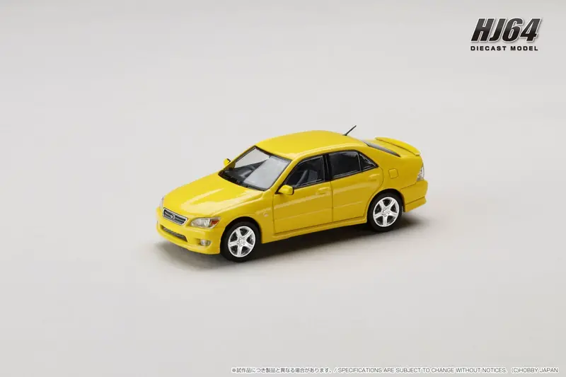 Hobby Japan 1:64 Toyota Altezza Rs200 (E10) 1999 In Yellow 1