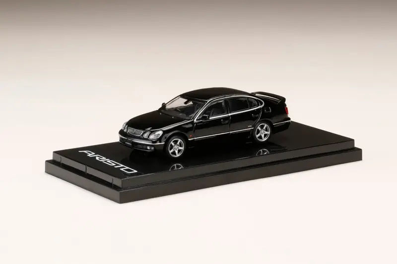 Hobby Japan 1:64 Toyota Aristo V300 Vertex Edition In Black 1