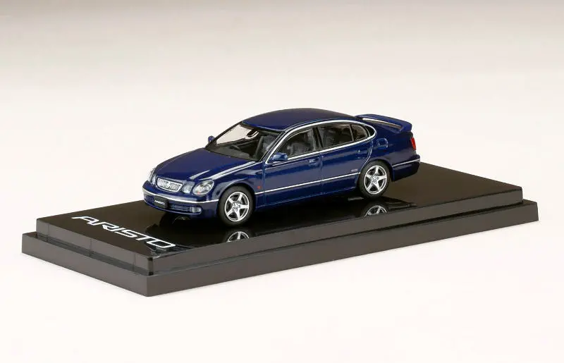 Hobby Japan 1:64 Toyota Aristo V300 Vertex Edition In Dark Blue Mica 1