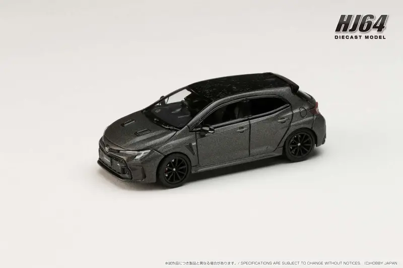 Hobby Japan 1:64 Toyota Gr Corolla Rz Morizo Edition In Matte Steel 1