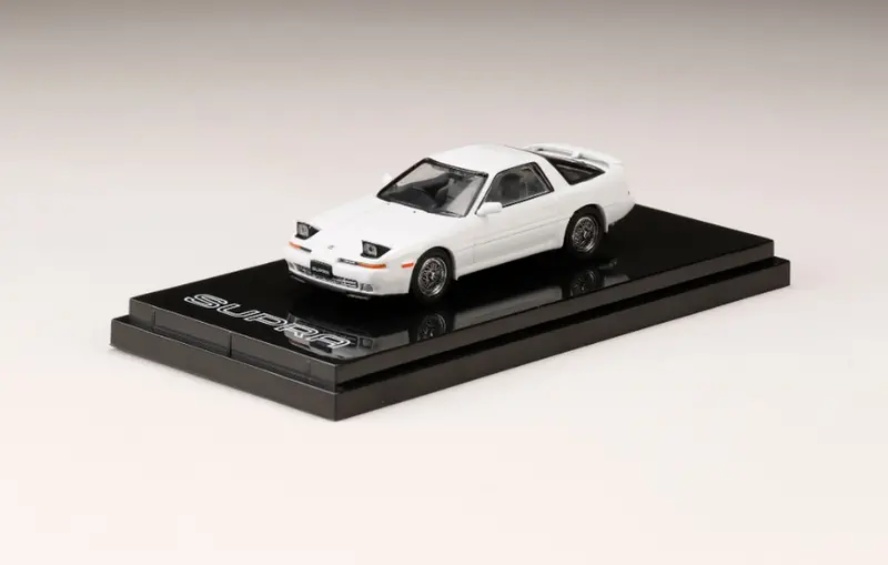 Hobby Japan 1:64 Toyota Supra (A70) 2.5Gt Twin Turbo Customized Version In Super White Iv 1