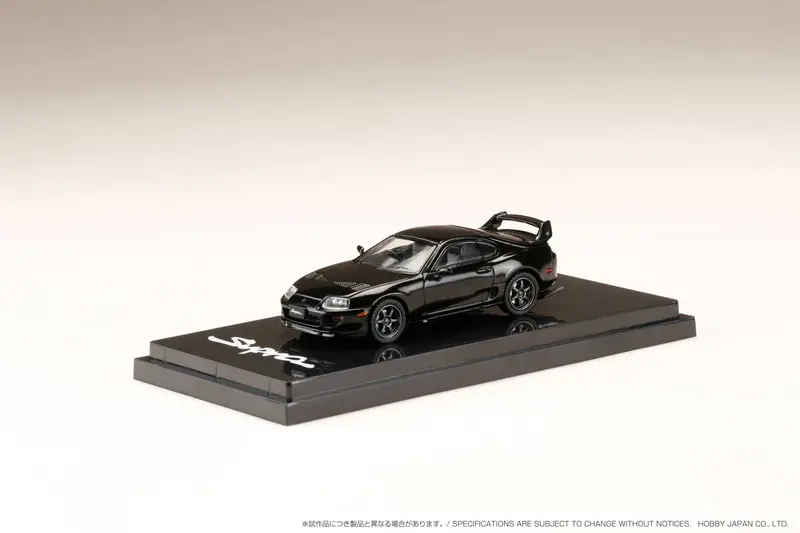 Hobby Japan 1:64 Toyota Supra (A80) Jdm Performance Edition In Black 1