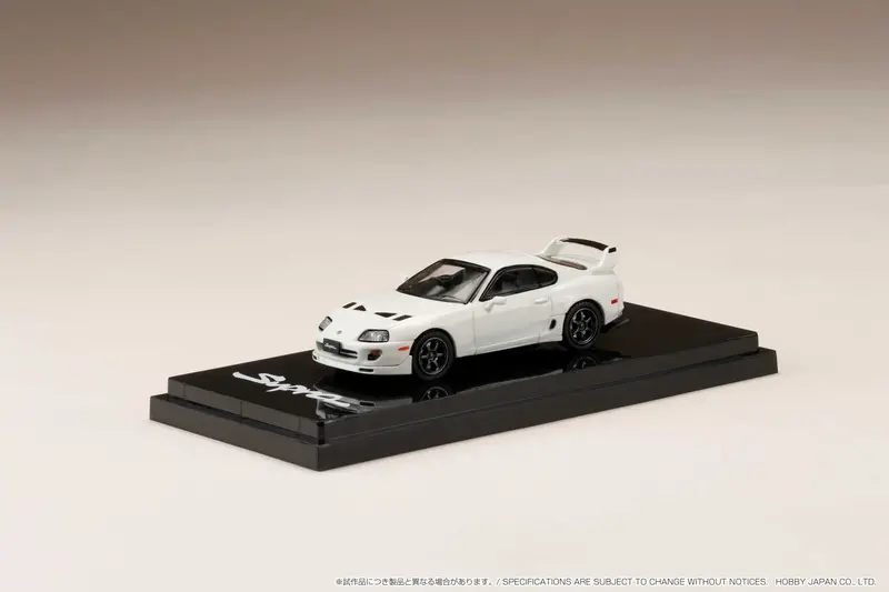 Hobby Japan 1:64 Toyota Supra (A80) Jdm Performance Edition In Super White Ii 1