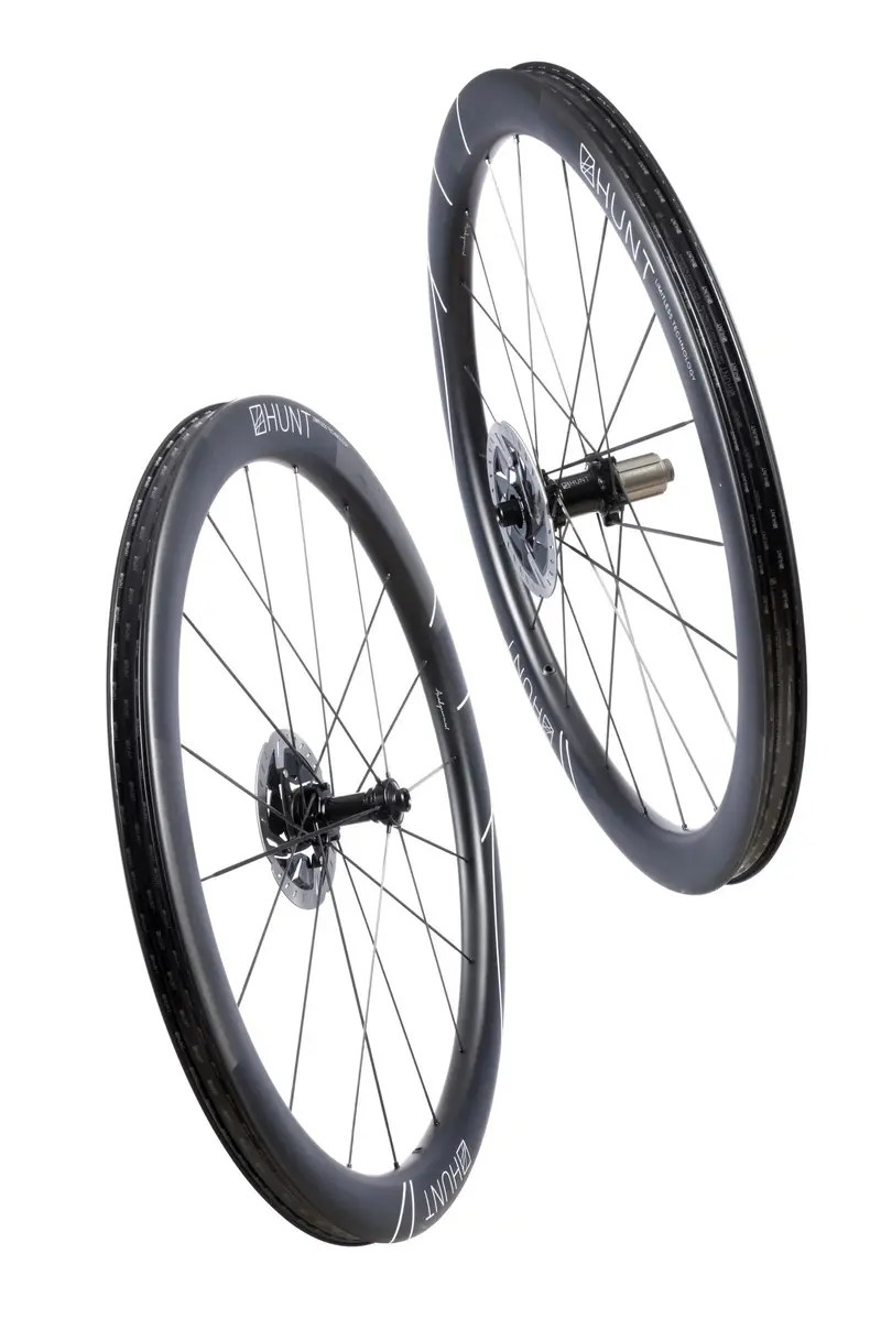 Hunt 48 Limitless Ud Carbon Spoke Disc Wheelset 1