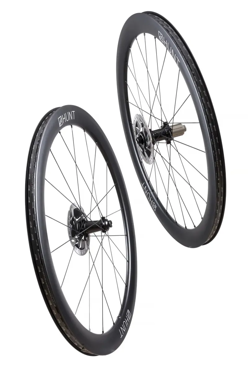 Hunt 50 Carbon Aero Disc Wheelset 1
