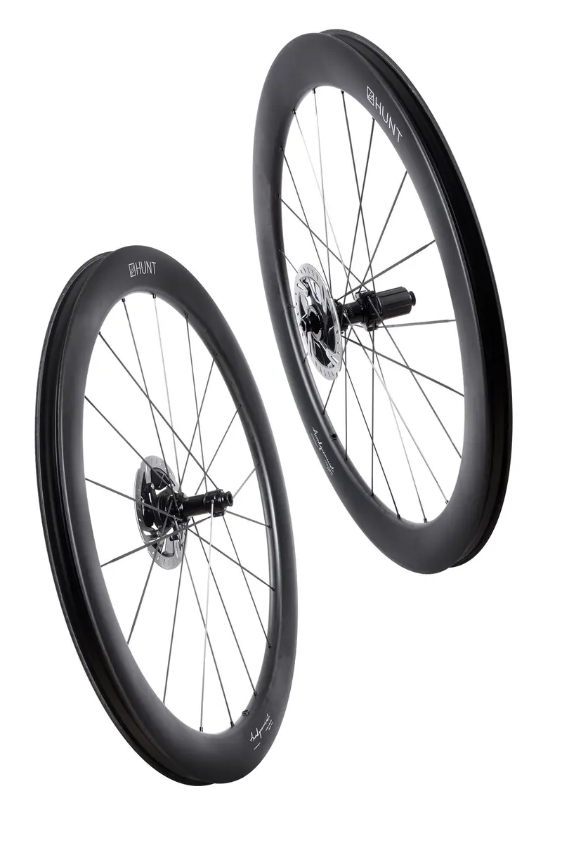 Hunt 54_58 Aerodynamicist Ud Carbon Spoke Disc Wheelset 1